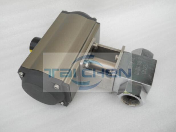 氣動雙聯(lián)球閥圖片 Q611N氣動高壓球閥實拍圖