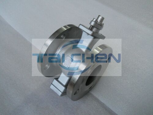 不銹鋼法蘭V型球閥