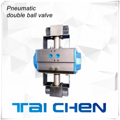 氣動(dòng)高壓雙聯(lián)球閥圖片