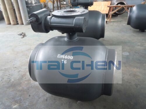 蝸輪全焊接球閥