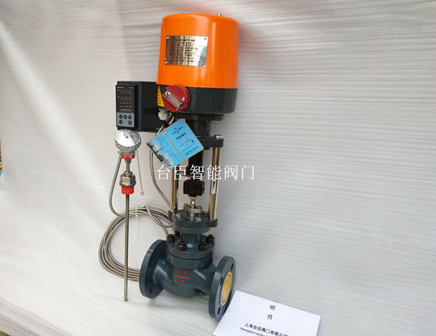 自力式電控溫度調(diào)節(jié)閥實(shí)物圖片