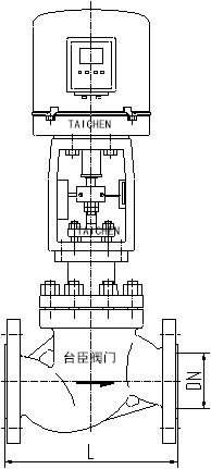 電動調(diào)節(jié)閥尺寸圖