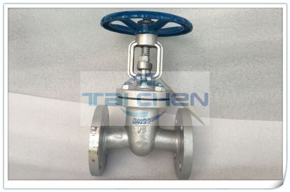 鑄鋼閘閥實物圖片,Z41H碳鋼法蘭閘閥圖例,上海臺臣閥門廠